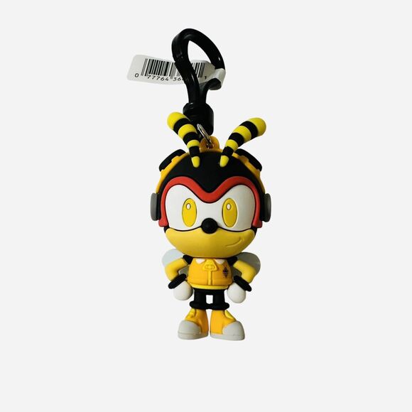 2024 Monogram 2.75" Sonic The Hedgehog Series 3 Charmy Bee Ex B Figural Bag Clip - Picture 1 of 4